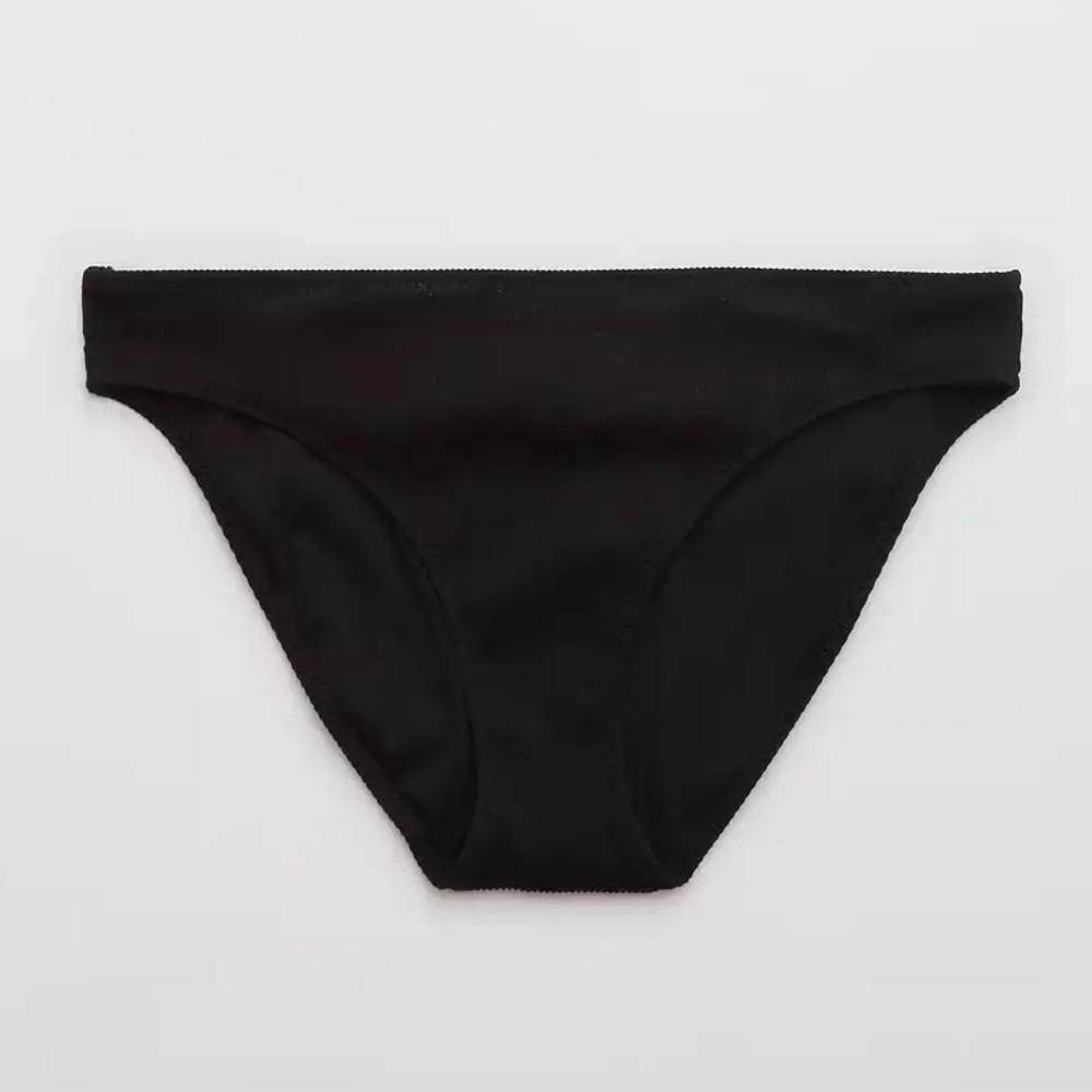 Aerie Ribbed Full Coverage Bikini Bottoms